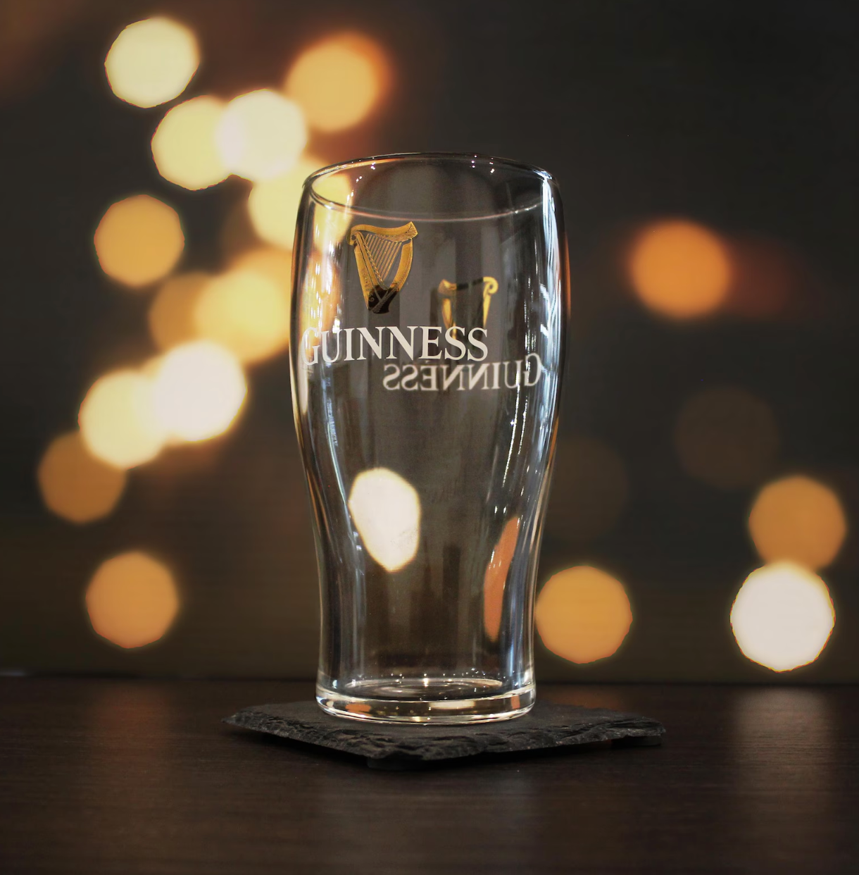 Personalised Engraved Official Guinness Glass, Gift Boxed, Personalise with Any Message for Any Occasion