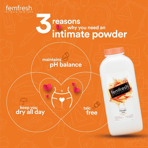 Femfresh Daily Powder for Intimate Freshness & Odour Control for Women 200g/7.05 oz