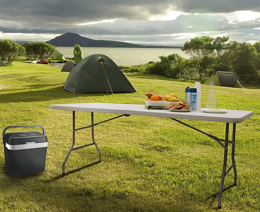 Heavy Duty 6ft White Folding Trestle Table
