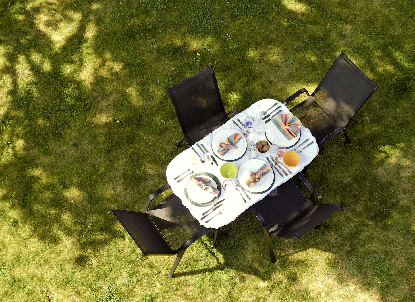 2 piece Sussex Black Garden Armchairs