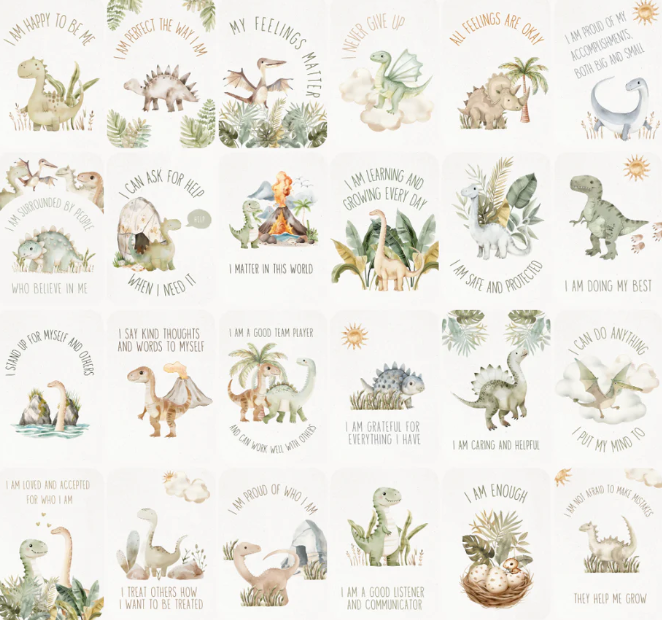 Affirmation Cards for Bigger Kids