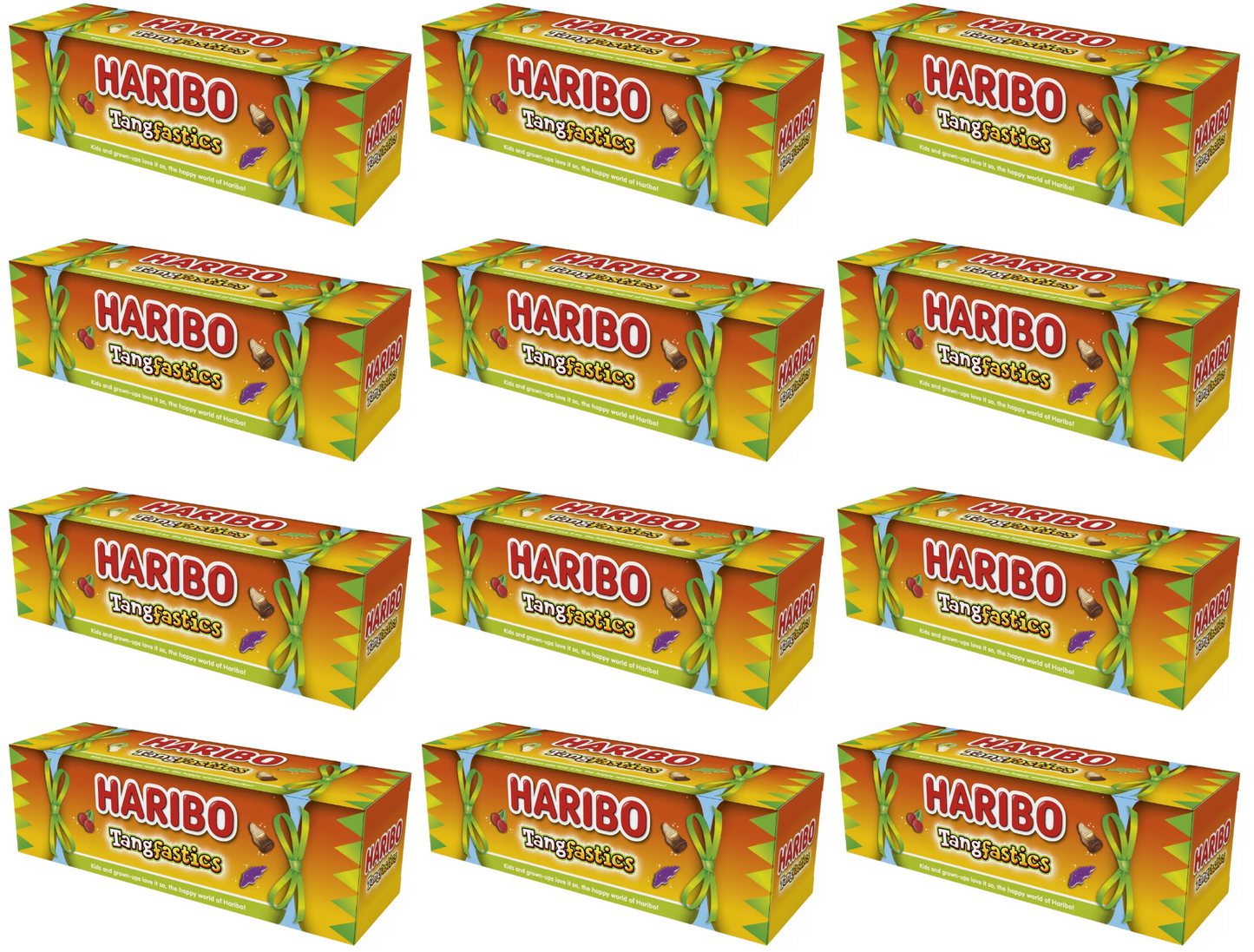 12 x Haribo Tangfastics Tube - 120GM