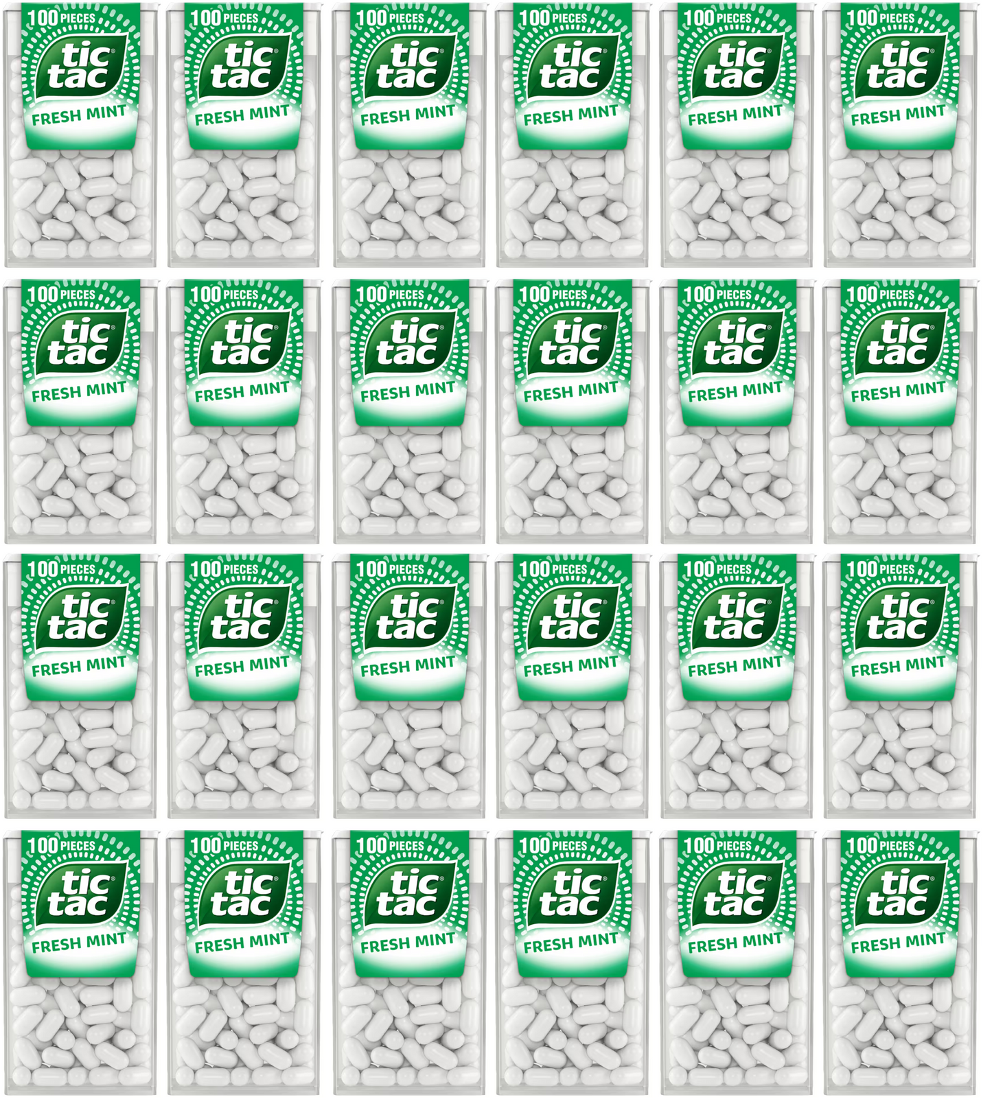 24 x Tic Tac Fresh Mint 49G
