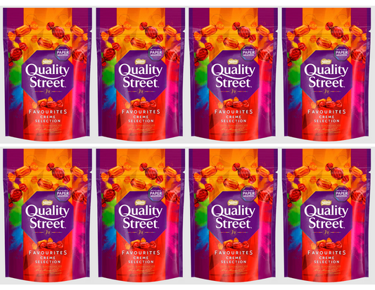 8 x Quality Street Golden Selection Pouch - 283GM