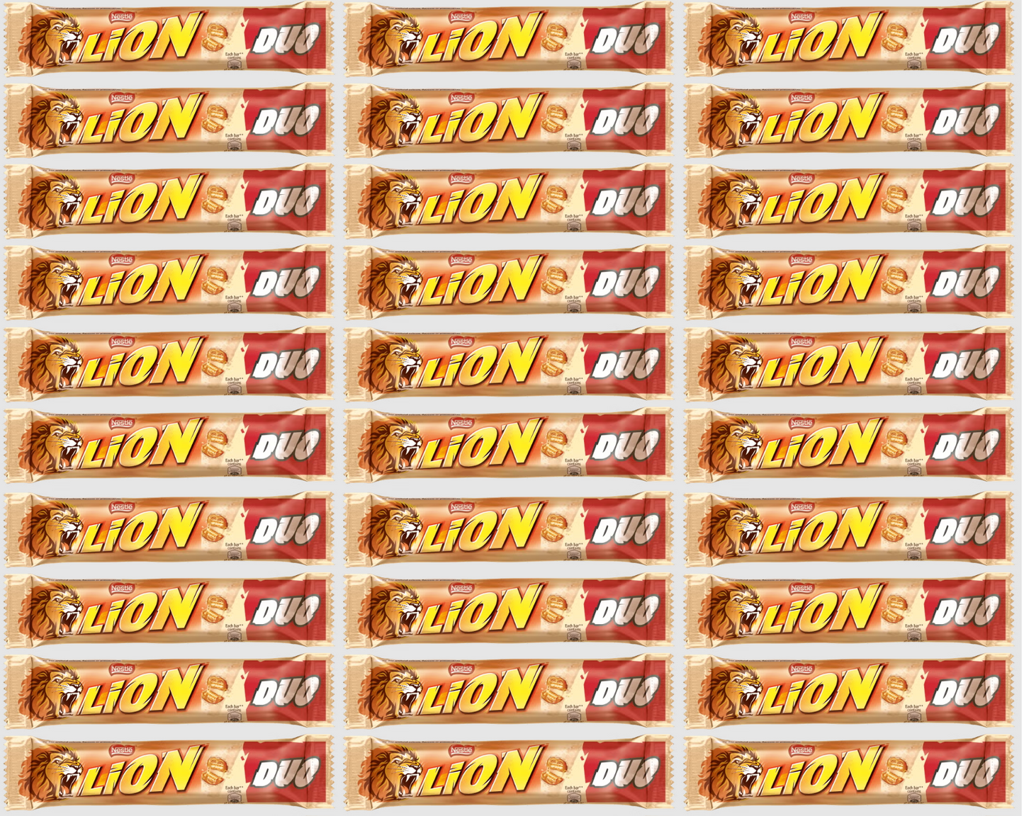 30 x Lion White Chocolate Duo Bar - 30GM