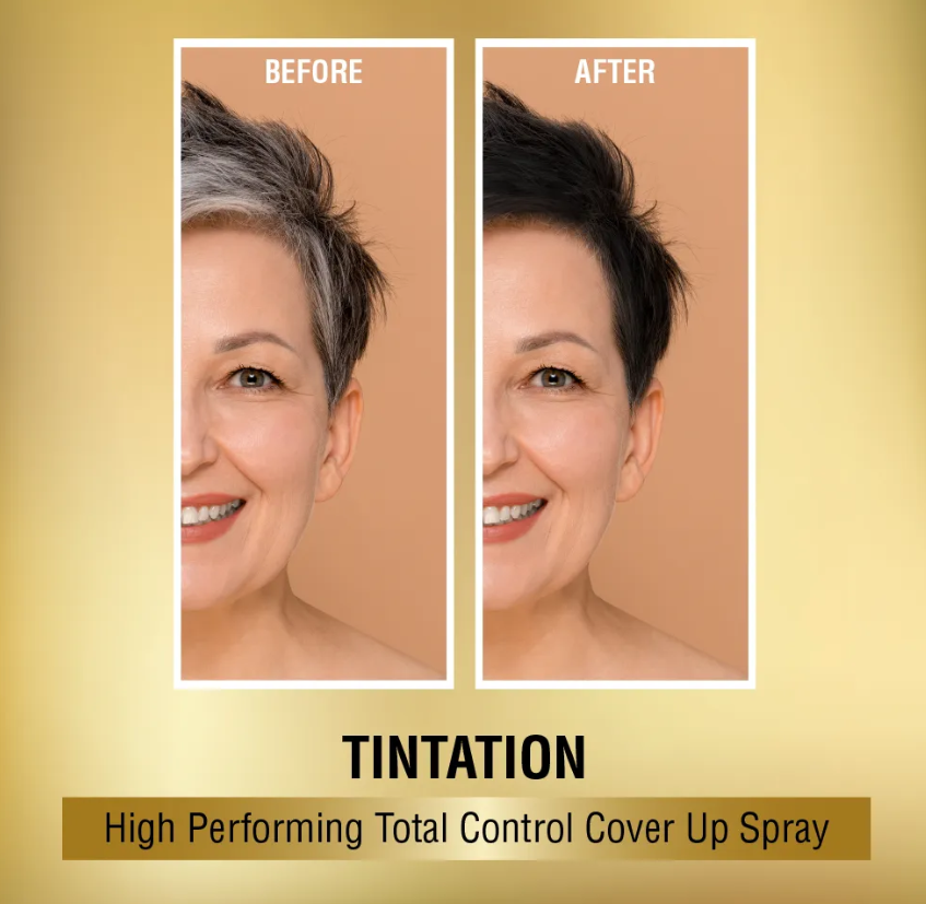 Red by Kiss Tintation Temporary Hair Colour Spray for Vibrant Wash-Out Colour 2.82oz