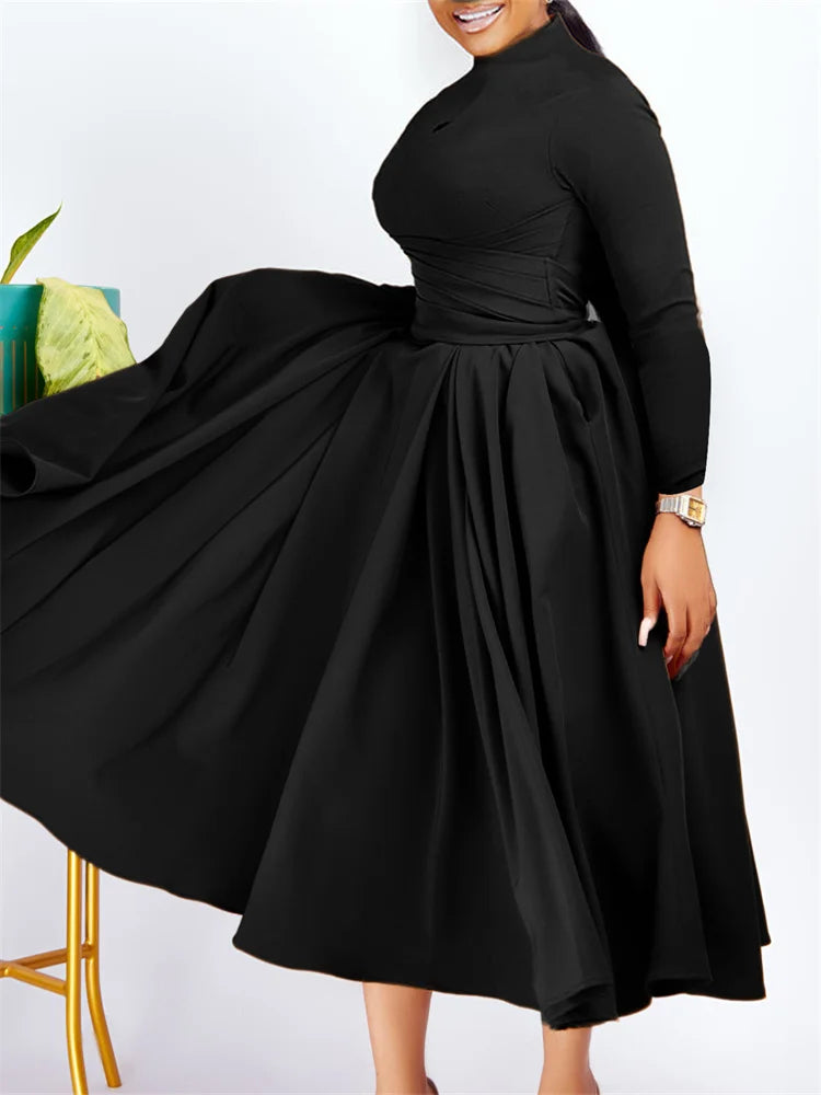 Wmstar Women African Elegant Dresses 2024 New Spring Africa Clothing Plus Size Wedding Party Long Dress Dashiki Ankara Outfits