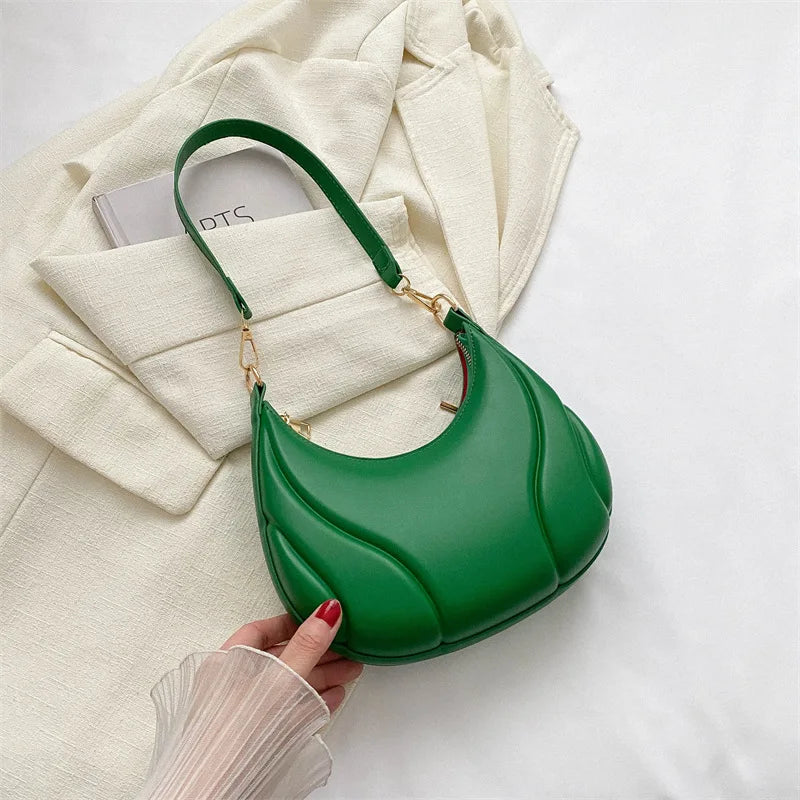 Hot Selling Maillard-Style Retro Small Bag Spicy Girl Y2K Wasteland-style Vintage Leather Shoulder Armpit Bag 2025