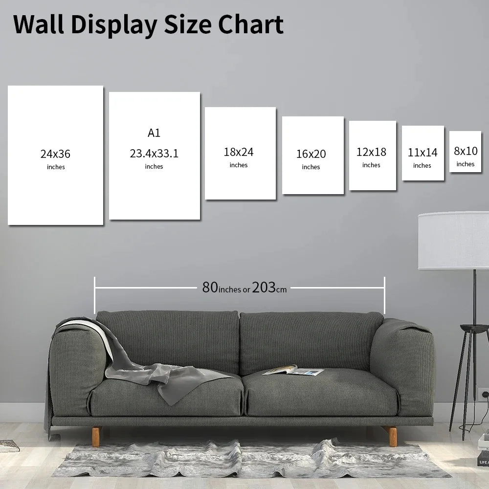 Japanese Crane Canvas Print – Elegant Green & White Bird Wall Art (Unframed)