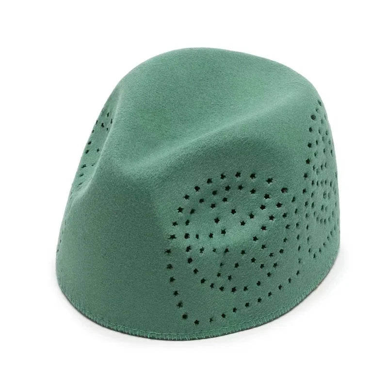 Eid Prayer Muslim Caps for Men Women Spring Summer New Arrival Green Red Elegant Hats Turkey Fedoras Headmade Gifts Fashion Hat