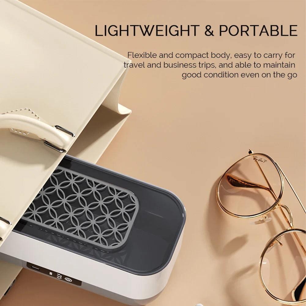 Ultrasonic Glasses Cleaning Ultrasound Jewelry Cleaner Machine High Frequency Ultrasonic Cleaning Bath For Jewelry Makeup Brush