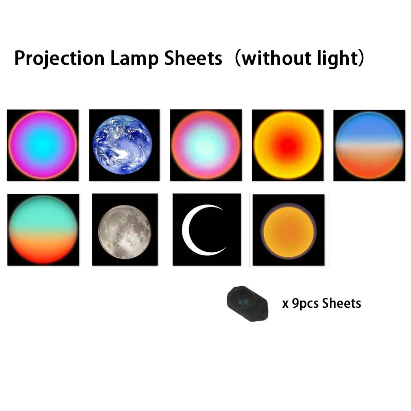 Planet Projection Lamp Earth Sun Beach Galaxy Aurora Landscape