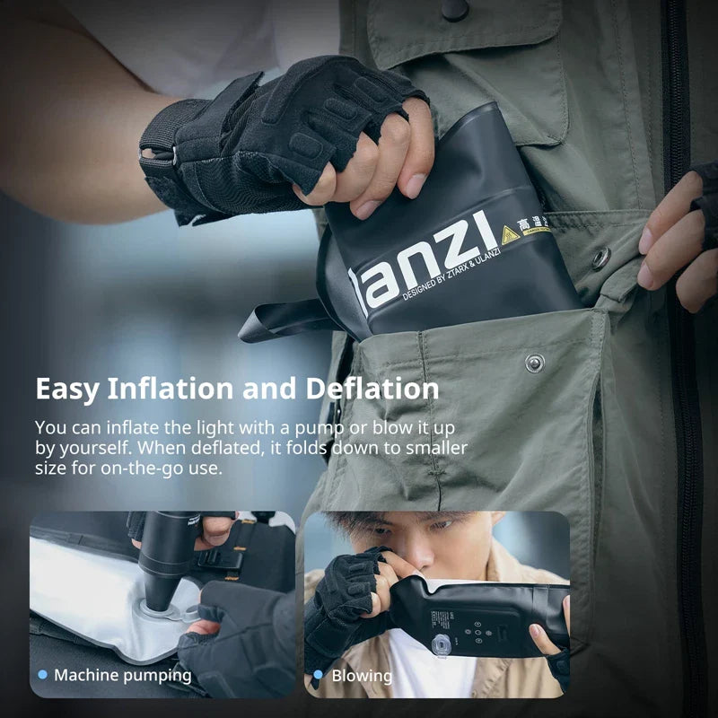 Portable Air Tube Light 12W Bi-color Fill Light