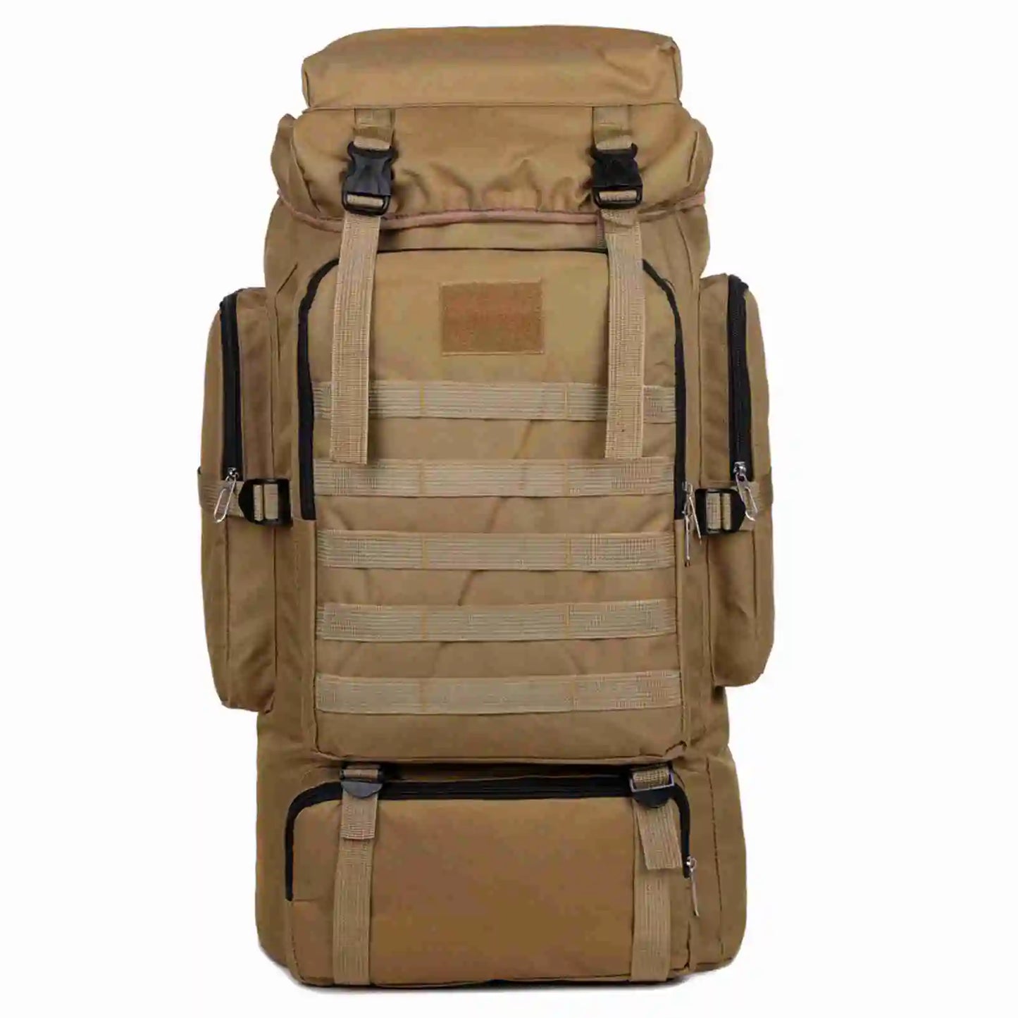 Large Capacity Hiking Backpack Outdoor Camping Rucksack Canvas Trekking Backpack
