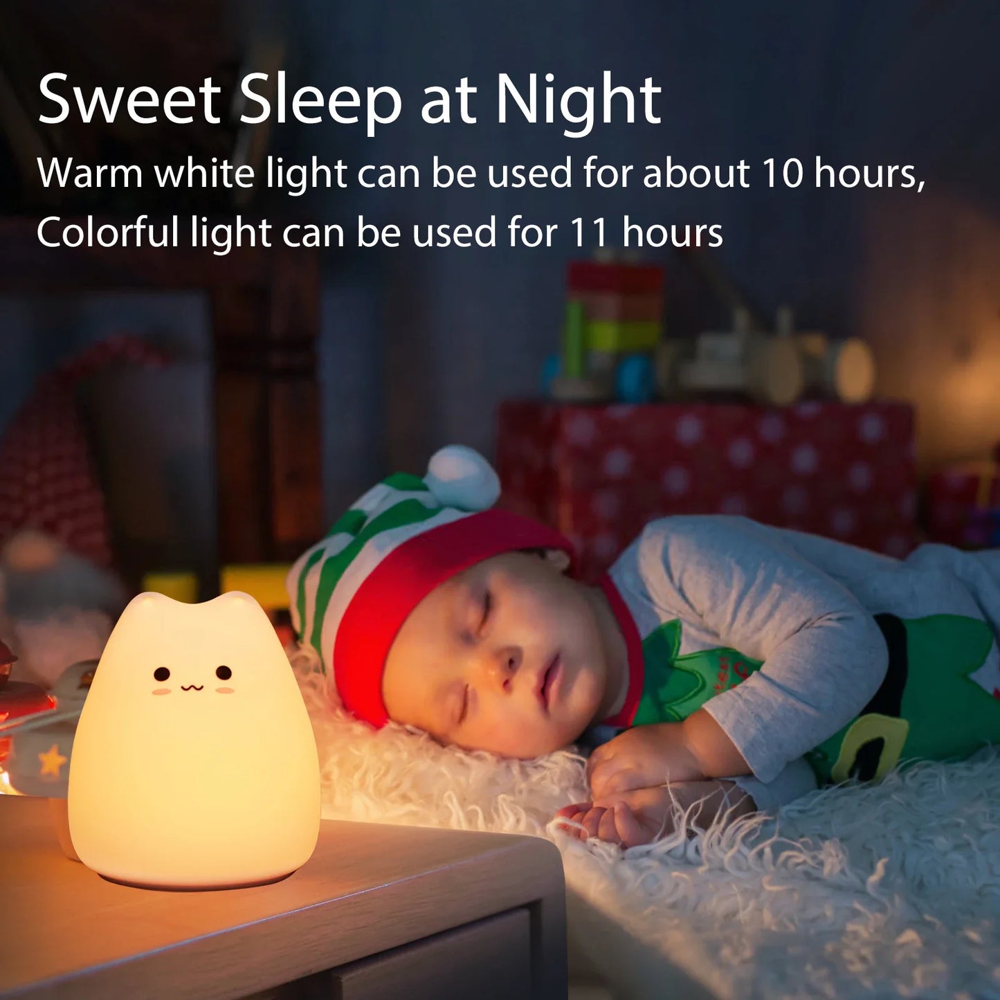 Cat Baby Night Lamp