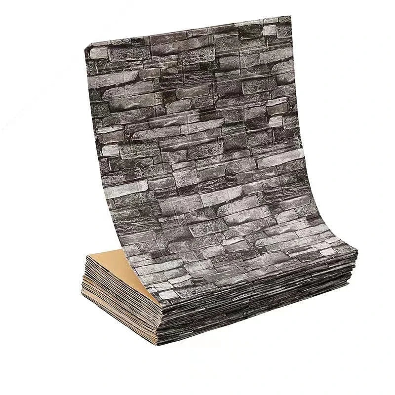 Antique Foam Brick Wallpaper