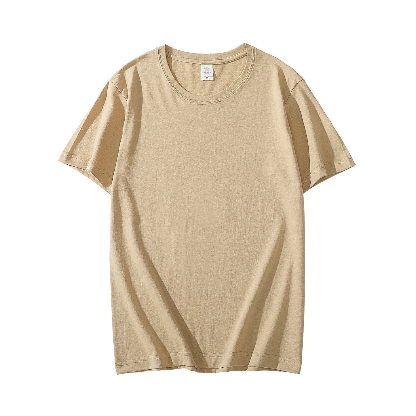 Cotton Men T-shirt Short-sleeve Man T shirt Short Sleeve Pure Color