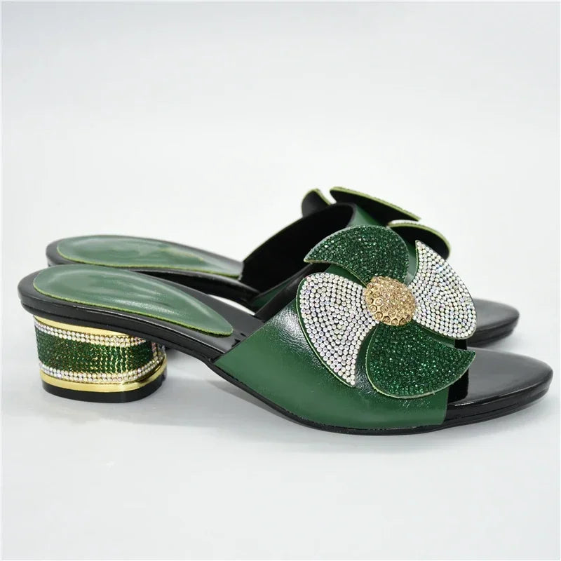 Fashion Women Mid-Heeled with Shallow Mouth Shoes Ladies Slippers Sexy Woman Shoe Sandals 2025 Sexy Platform Pumps Party Pumps