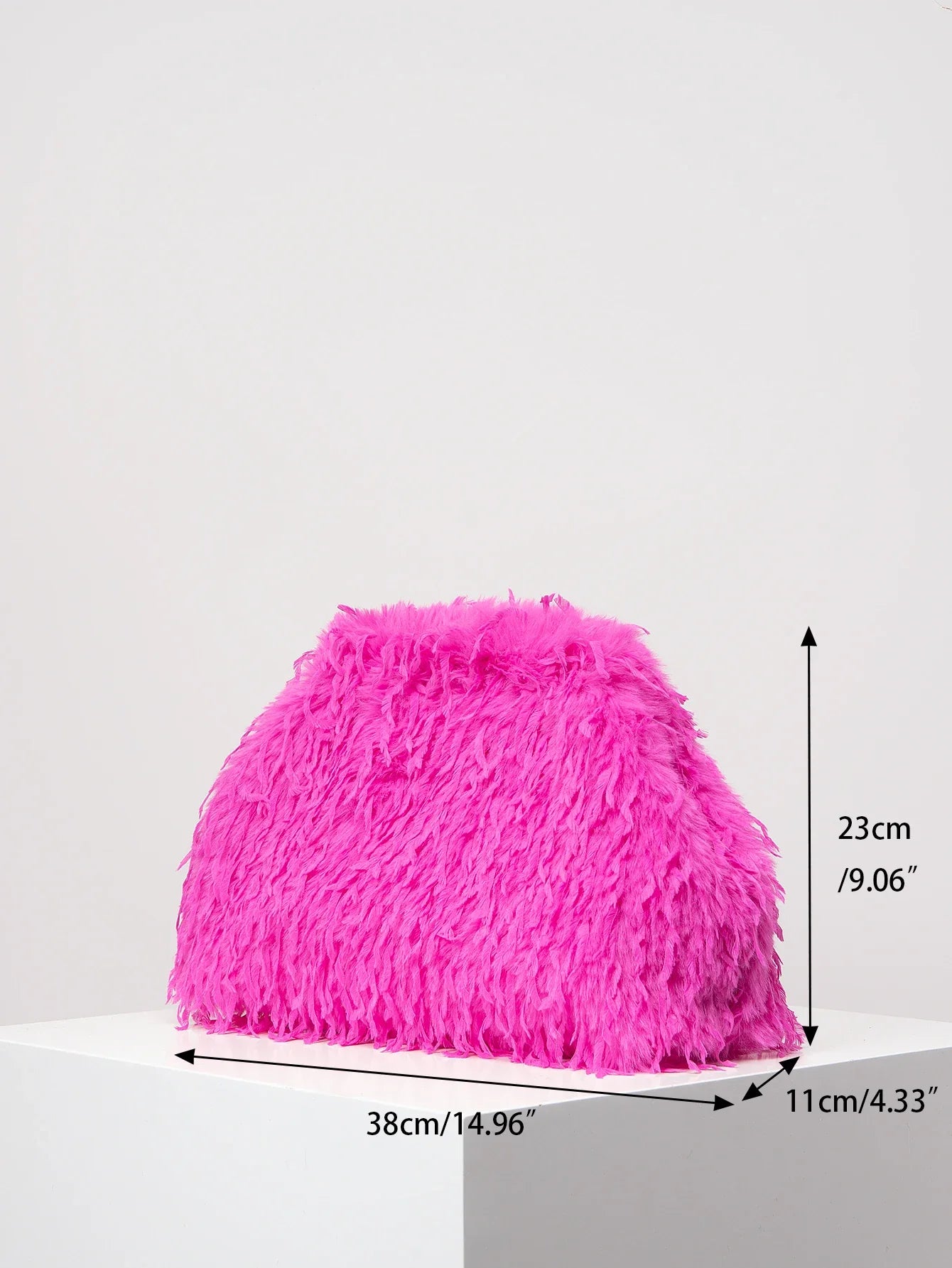 Fuzz Women's Prom Dresses Party Clucth Bag
