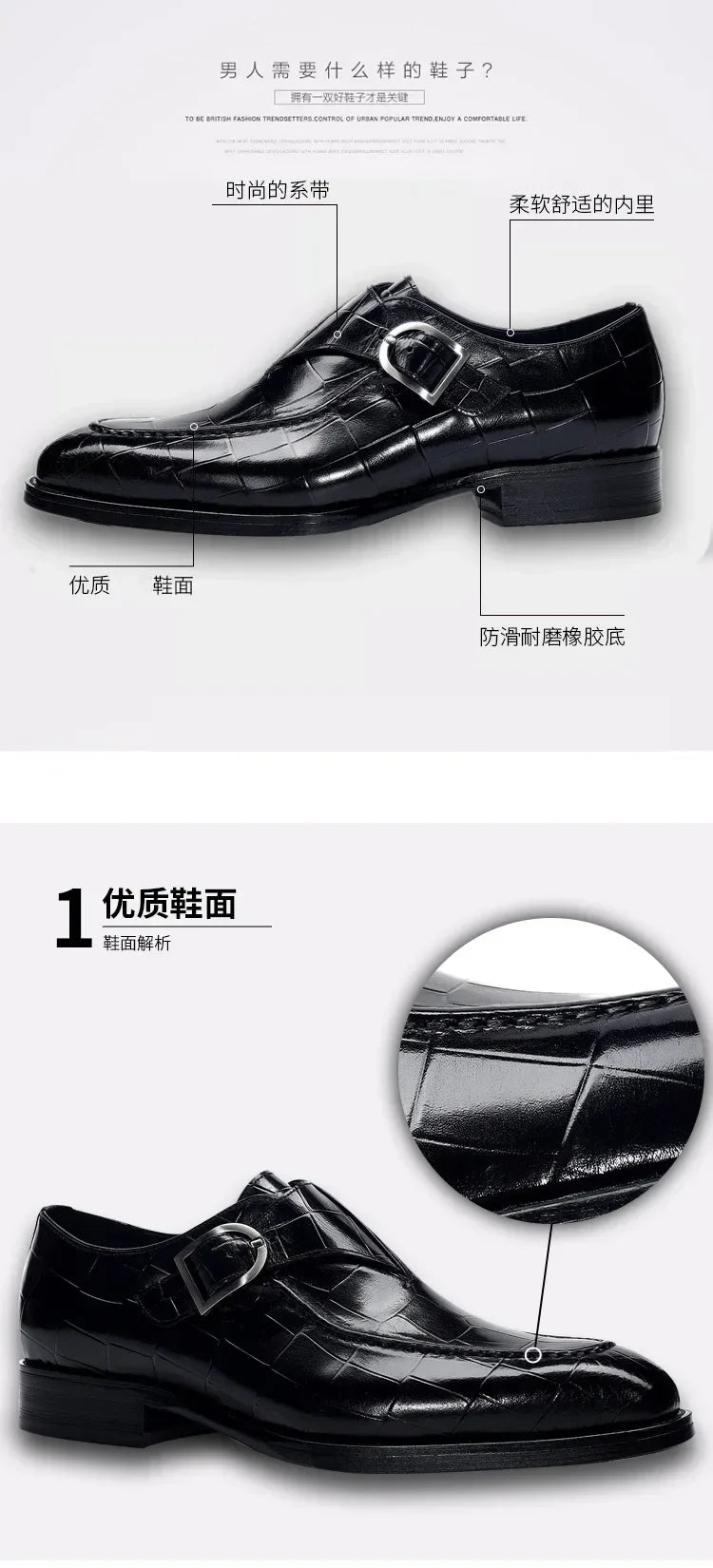 Fashion Men's Oxford Shoes 2024 Men's Formal Shoes Comfortable Wear-resistant Non-slip Male Office Shoe Zapatos De Vestir Hombre