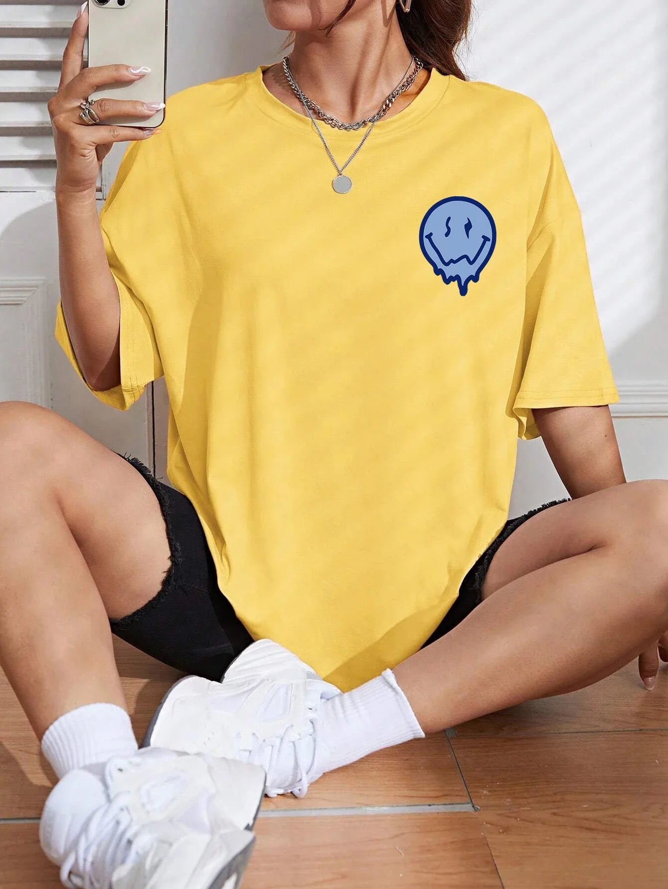 Enjoy The Little Things Oversized T-Shirt for Women - Streetwear Tee