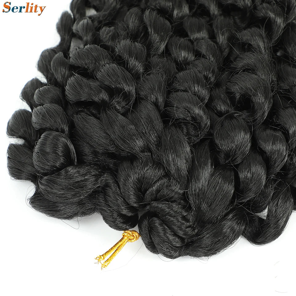 3 Packs Wand Curl Jamaican Bounce Crochet Hair 8inch T Purple 27 30 350 Bug Ombre Blonde Synthetic Jumpy Wand Curly Hair 60Roots