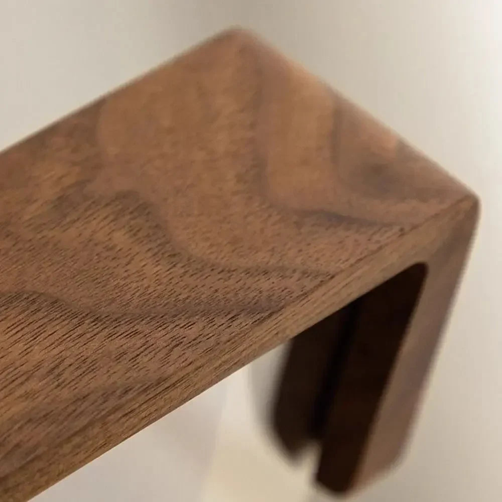 Acrylic U-Shaped Wooden Photo Frame – Walnut & Beech Desk Display