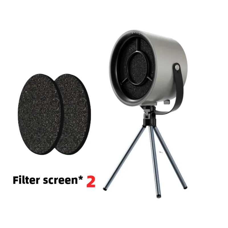 2024 New Portable Exhaust Fan Small Kitchen Hood Extractor Barbecue USB Supply Desktop Range Hoods Mini Suction Cooker Hood