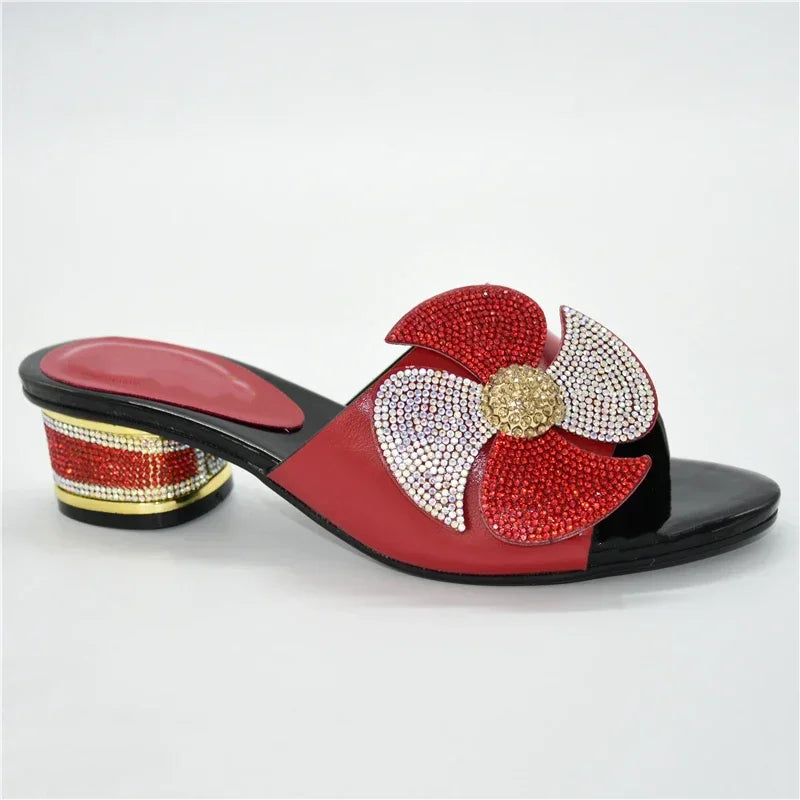 Fashion Women Mid-Heeled with Shallow Mouth Shoes Ladies Slippers Sexy Woman Shoe Sandals 2025 Sexy Platform Pumps Party Pumps