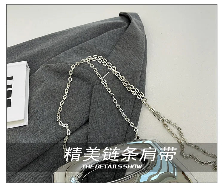 Golden Acrylic Women Hobo Bags Luxury Designer Clear Beach Handbags Dinner Party Wedding Round Top Handle Evening Clutch Purse
