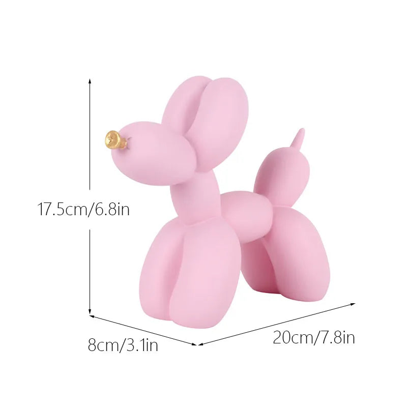 Nordic Balloon Dog Figurines