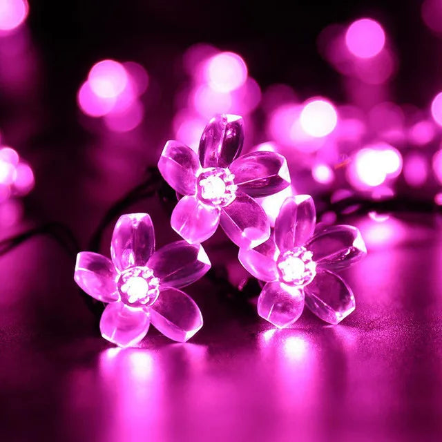 Solar Garden Light Flower Outdoor Solar