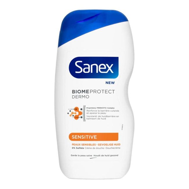Sanex Biome Protect Dermo Sensitive Skin Body Wash - Soothing Care for Delicate Skin 500ml