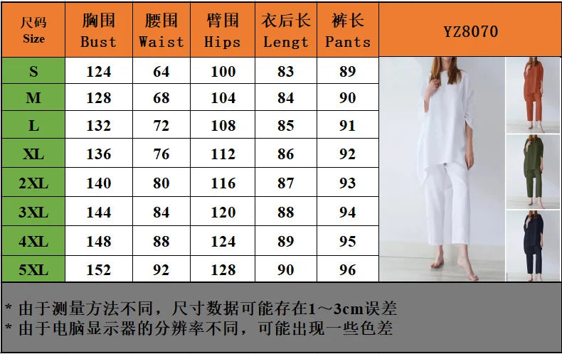 Fashion Short Sleeve Blouse Wide Leg Trousers Suits Vintage Summer Pant Sets Two Piece Sets Womens Loose Tracksuit Outifits 2025