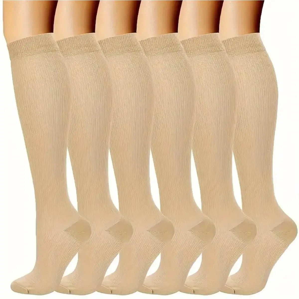 Black Skin Compression Socks