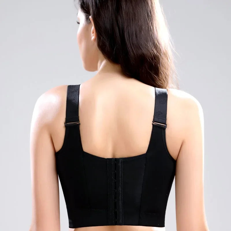 Plus Size Bra Women Sexy Bras Women Deep Cup Hide Back Fat Underwear Shaper Incorporated Full Back Coverage Lingerie Push Up Bra
