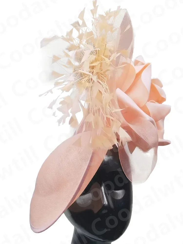 Purple Wedding Fascinator Hat Women Church Cocktail Pillbox Cap Ladies Party Tea Chapeau Cap Headband WomanWedding Millinery