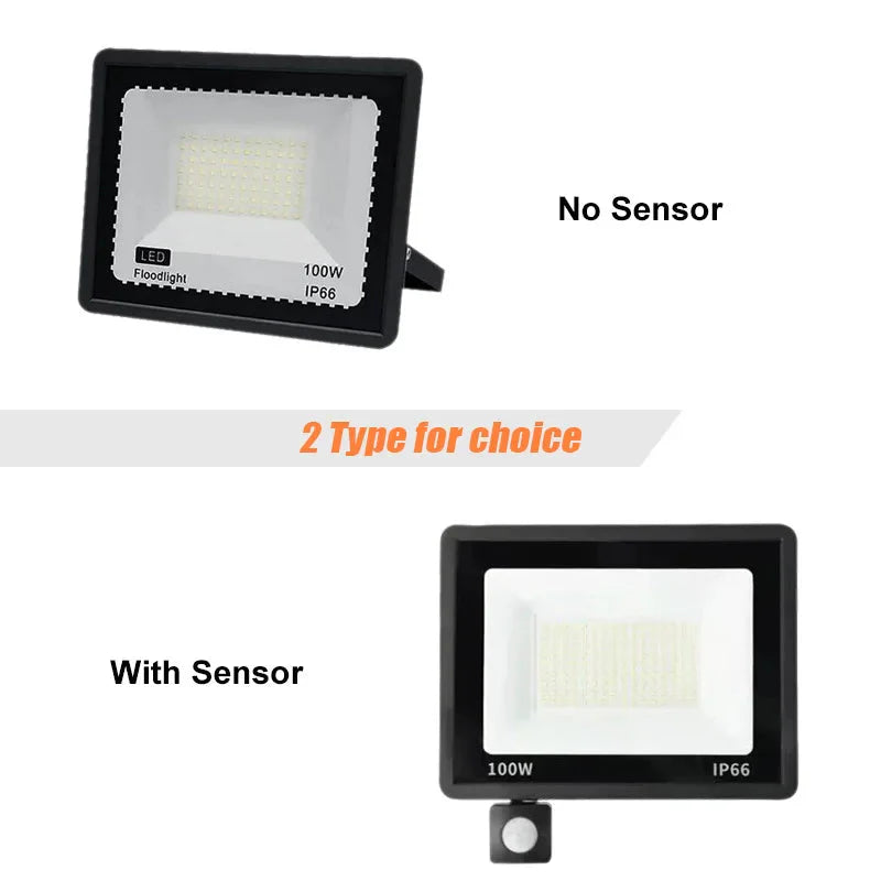 PIR Motion Sensor Outdoor Flood Light