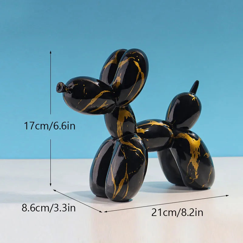 Nordic Balloon Dog Figurines