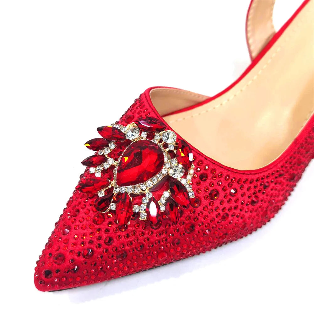 Italian Hollow Design Women Shoes Matching Bag in Champagne Color Mature African Ladies Comfortable Sandals for Party