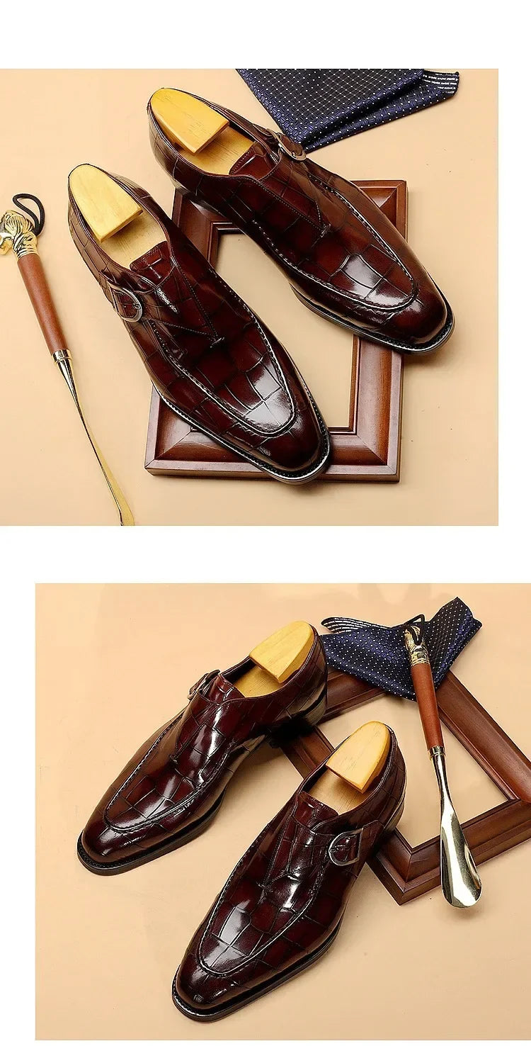 Fashion Men's Oxford Shoes 2024 Men's Formal Shoes Comfortable Wear-resistant Non-slip Male Office Shoe Zapatos De Vestir Hombre