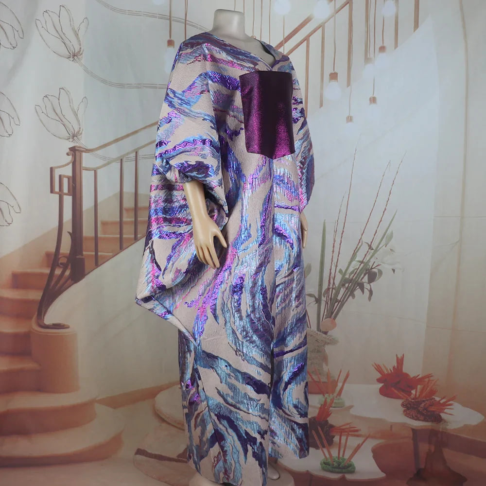 Luxurious african dresses for woman  jacquard fabric african dresses  church african dresses for woman party