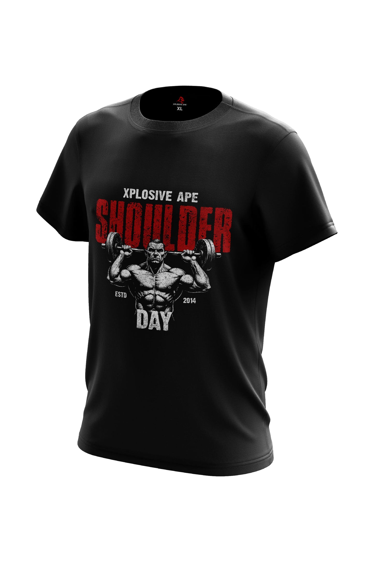 XAPE Shoulder Day V3 Tee - Black
