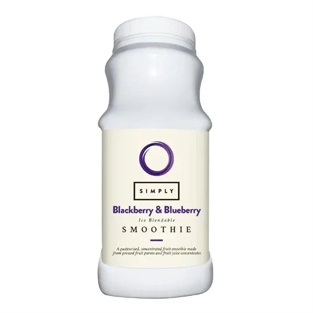 Simply Blackberry & Blueberry Smoothie