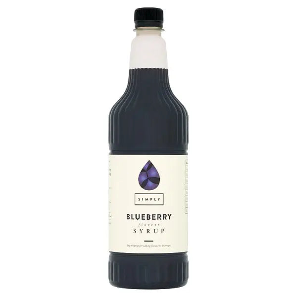 Simply Blueberry Flavour Syrup 1ltr
