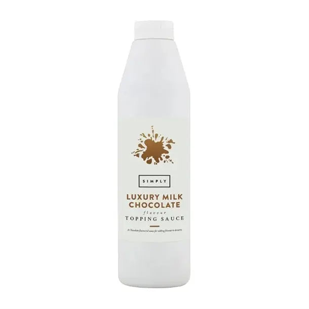 Simply Luxury Milk Chocolate Topping Sauce