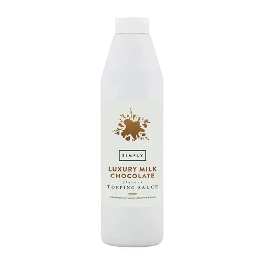 Simply Luxury Milk Chocolate Topping Sauce