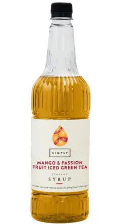 Simply Mango and Passion Fruit Iced Green Tea Syrup