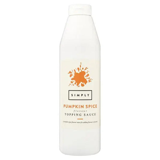 Simply Pumpkin Spice Flavour Topping Sauce 1kg