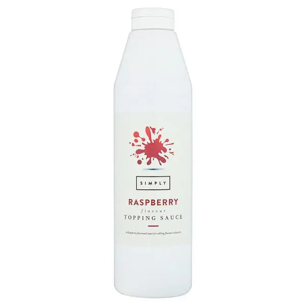 Simply Raspberry Flavour Topping Sauce 1kg